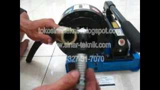 Demo crimping hose pada Finn Power P16 [upl. by Jaymee]