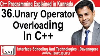 Unary Operator Overloading In C [upl. by Ehrsam]