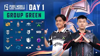 EN 2024 PMGC League  Group Green Day 1  PUBG MOBILE Global Championship [upl. by Novihs972]