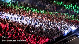 Ey Iran Anthem  Persian New Year Concert in Oberhausen Arena 2014  سرود ای ایران با صدای مردم [upl. by Nyrek]