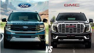 2025 Ford Expedition vs 2025 GMC Yukon FullSize SUV Showdown [upl. by Vittorio46]