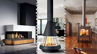 Ideas de SALONES con CHIMENEAS MODERNAS [upl. by Tedra201]