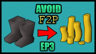 OSRS Avoid F2P Collecting Climbing boots OSRS 2021 [upl. by Lonne]