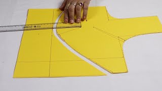 Gol Cut Belt Blouse Stitching Class Blouse Cutting and Stitching How to make Round cut Blouse 38 [upl. by Neerak]