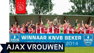 Ajax Vrouwen gaan voor tweede bekerwinst [upl. by Cadal]