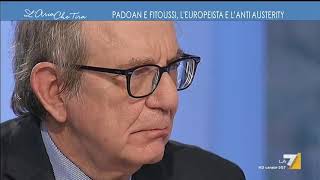 Padoan PD con Fitoussi La nostra idea di Europa non è così distante [upl. by Ahasuerus631]