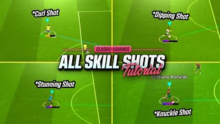 eFootball 2024 Mobile  All Skill Shots Tutorial Classic  Advance Control [upl. by Veradis]