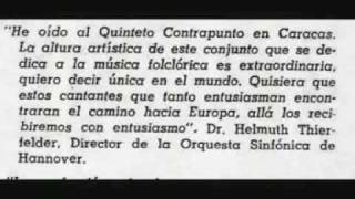 Canto de Pilon  Quinteto Contrapunto 1962avi [upl. by Assil]