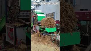 Diesel version fully automatic silage baling and wrapping machine a machine for storing grass [upl. by Marcella]