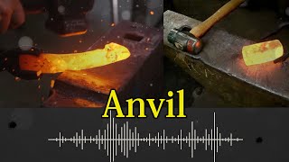 760 Anvil hits  sound effect [upl. by Alrick]