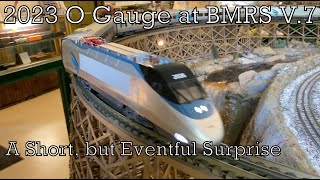 A Short but Eventful Surprise  2023 O Gauge at BMRS V7 [upl. by Aloap]