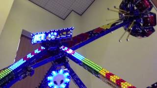 Meccano quotJet Forcequot model fairground ride HD [upl. by Gertrude]