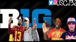 USC BIG TEN SCHEDULE REACTION LIVE USC FOOTBALL [upl. by Jessabell]