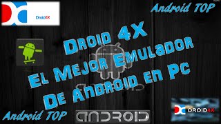 Droid4X El Mejor Emulador De Android Para PcRoot2016 [upl. by Bambie]