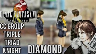 Final Fantasy VIII Remastered CC Group Triple Triad Knight Princess diamond [upl. by Yrogerg]