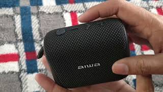 Aiwa Bluetooth Speaker 🔊 [upl. by Atsirhc]