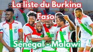 Burkina Faso vs Sénégal vs Malawi  On décortique la liste [upl. by Tedder]