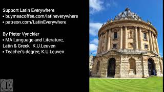 Latin inscription Bodleian Library Oxford [upl. by Amocat]