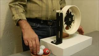 Ball operated perpetual wheel [upl. by Schilling]