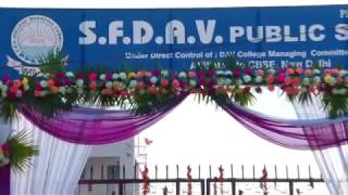 ANNUAL FUNCTION 201617 SFDAV PUBLIC SCHOOL MUZAFFARNAGAR [upl. by Rollecnahc660]