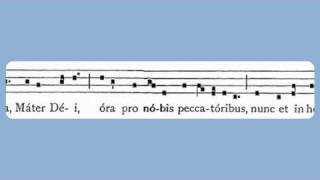 Ave Maria Antiphon Simple tone [upl. by Ahtreb]