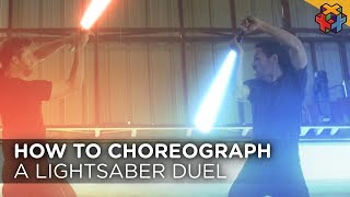 ⚔️How to Choreograph a Lightsaber Duel ⚔️ [upl. by Ainehta977]