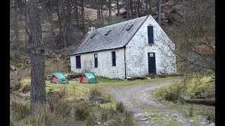 Wild camping in Galloway Forest Park at Clatteringshaws Loch and Loch Grannoch 28th30th March 2018 [upl. by Nyvlem]