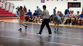 113 Maddux Naumann Olentangy Berlin vs Jake Zahniser Delaware [upl. by Moyer]