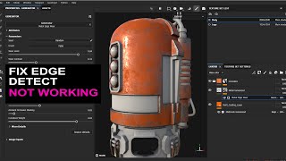 Fix Substance Painter Edge Detect Generator Not Working [upl. by Tracay125]