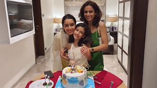 Birthday Celebration With Mumbai Family bollywood remo shraddhakapoor inayatverma [upl. by Rexana444]