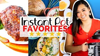 MY Top 10 Favorite Instant Pot Recipes [upl. by Etienne]