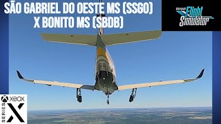 msfs2020 IFR flight de São Gabriel do Oeste MS SSGO x Bonito MS SBDB TBM 930 Flight Simulator [upl. by Halimak21]