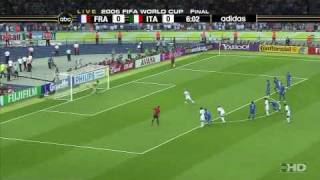 Penal de Zidane vs Italia 2006 [upl. by Itida]