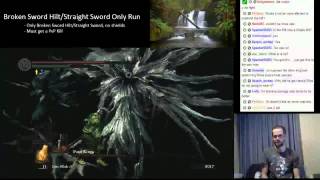 Dark Souls Four Kings broken straight sword only kill [upl. by Vassaux]