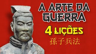 A Arte da Guerra  4 lições  Filosofia Oriental  Não seja medíocre [upl. by Aulea]