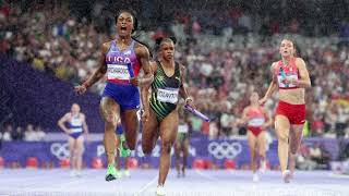 Team USA’s Stunning Gold in Womens 4x100m Relay  Paris 2024 Highlights [upl. by Mackenzie]