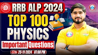 RRB ALP Paper Solution  RRB ALP Exam Analysis  RRB ALP 2024 TOP 100 Questions by Dharmendra Sir [upl. by Chrisman]