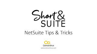 NetSuite Tutorial Short amp Suite Auto Apply Vendor Prepayments [upl. by Ateerys364]