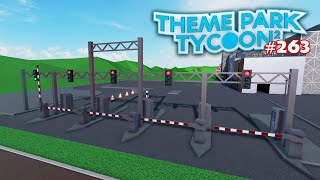 Barrière de Péage 🚧🚗  Theme Park Tycoon 2  Roblox  Episode 263 [upl. by Naillik]