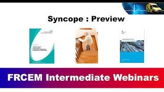 MRCEM Intermediate SBA Webinars  Syncope Preview [upl. by Stinky]