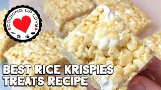 Rice Krispies Treats Recipe  Best Rice Crispy Treats Recipe [upl. by Marve427]