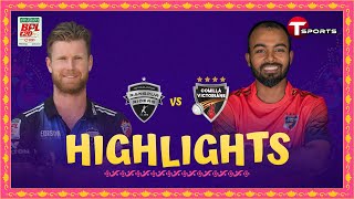 Highlights  Rangpur Riders vs Comilla Victorians Qualifier 1  BPL 2024  T Sports [upl. by Male111]