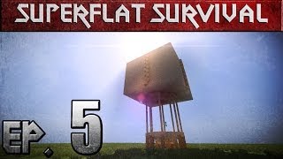 Superflat Survival  Ep 5  The XP farm [upl. by Fitzgerald]