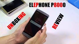 ELEPHONE P8000 UNBOXING REVIEW  geekbuyingcom [upl. by Ahsiryt]