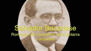 Salvador Bacarisse 18981963  Romanza del concertino para guitarra y orquesta [upl. by Gaultiero]