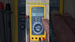 Fluke 787B Display Test [upl. by Annaehs]