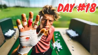 I Hit 10000 Golf Balls in 30 Days And My 256 HCP Dropped By [upl. by Edras525]