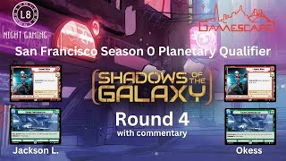 San Francisco Planetary Qualifier  with commentary round 4 Star Wars Unlimited Gameplay [upl. by Arliene]