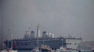 HMS Invincible during the Falklands War 1982 [upl. by Greene]