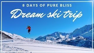 8 DAYS OF PURE SKIING BLISS almost [upl. by Aitekram]